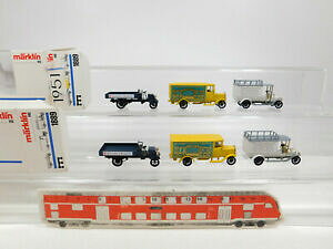 yz͌^ fJ[ NI[h^C}[[t@[[Q~g{bNXcm8510, 5 2x marklin mhi h0 187 1889 set oldtimerlieferwagen, mint box