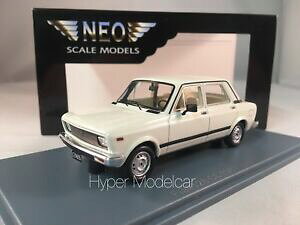 yz͌^ fJ[ lIXP[ftBAbg}h[izCgA[gneo scale model 143 fiat 128 1100 cl maradona 1976 white art 45119