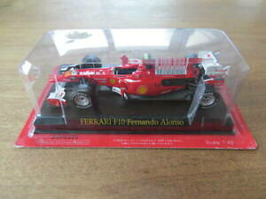 yz͌^ fJ[ nVFbgBVGtF[RNVtFihA\bg143 hachette iciel ferrari f1 collection f10 fernando alonso livret