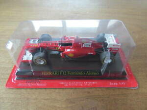 yz͌^ fJ[ nVFbgBVGtF[RNVtFihA\bg143 hachette iciel ferrari f1 collection f12 fernando alonso livret