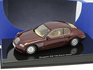 yz͌^ fJ[ I[gA[guKbeBWluzauto art 143 bugatti eb 118 ginebra 2000 rojo