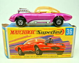 【送料無料】模型車 モデルカー マッチボックスドラグアーリラメタリックオレンジシャイベボックスmatchbox sf nr36b draguar lilametallic orange scheibe in h box