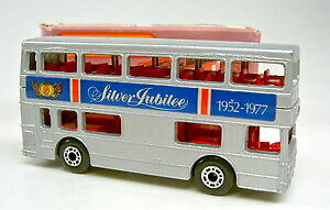 yz͌^ fJ[ }b`{bNXhVo[Wr[x[Xv[gmatchbox sf no 17b the londoner silver jubilee i unpainted base plate
