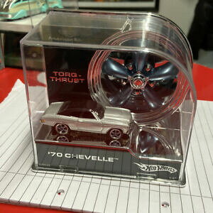 �y���������z�͌^�� ���f���J�[ �z�b�g�z�C�[���A�����J�����[�V���O�g�[�N�X���X�g�V�F�x�����A�����C�_�[�Yhotwheels 164 american racing torqthrust 70 chevelle real riders