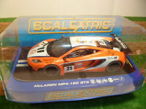 �y���������z�͌^�� ���f���J�[ �X�P�[���}�N�������K���t���[�V���O�T�[�L�b�g�J�[132 scalextric mc laren 12 c gt3 gulf racingcircuit car