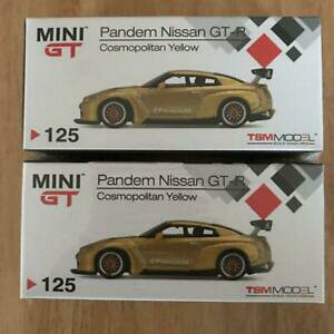 yz͌^ fJ[ Flm~jpfCG[^CvZbgveneno 164 mini gt pandem gtr yellow 2 types set