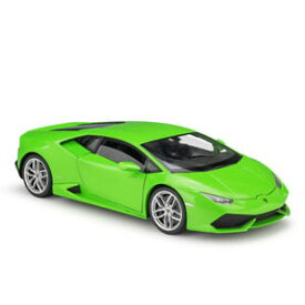【送料無料】模型車 モデルカー ウェリーランボルギーニウラカンメタルモデルカートイボックスグリーンwelly 118 lamborghini huracan lp6104 metal model car toy in box green