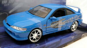 �y���������z�͌^�� ���f���J�[ jada 30739 124 scale model car fast amp; furious mias acura integra blue
