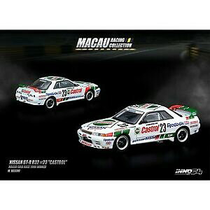 �y���������z�͌^�� ���f���J�[ �J�X�g���[���}�J�I�X�y�V�����G�f�B�V����inno64 gtr r32 23 castrol macau special edition inno 64