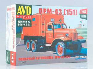 �y���������z�͌^�� ���f���J�[ ���f���L�b�gavd zis151 fire engine prm43 model kit 143 1377avd