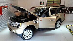 yz͌^ fJ[ hW[o[X|[cS[hf}CXguSland range rover sport tdv6 lr3 gold detailed model 118 maisto burago