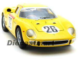 �y���������z�͌^�� ���f���J�[ �z�b�g�z�C�[���G���[�g�t�F���[�����}���Q���uhotwheels 118 elite ferrari 250 lemans 1965 gelb 26