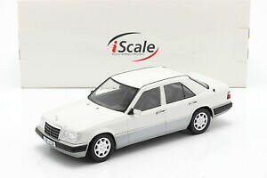 yz͌^ fJ[ ZfXxcNXmercedesbenz eclass w124 year 1989 arctic white 118 iscale