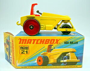 yz͌^ fJ[ }b`{bNXbh[[A^bNbhA[[gbvC{bNXmatchbox sf no 21b rod roller rare metallic red rear roller top in box