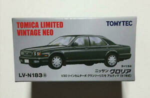 �y���������z�͌^�� ���f���J�[ �g�~�J���B���e�[�W�l�I�O�����A�c�C���J���^�[�{�O���[tomica limited vintage neo nissan gloria twin cam turbo grey