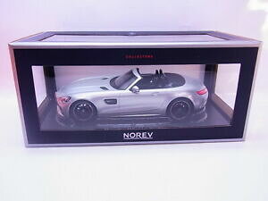 yz͌^ fJ[ mtZfX[hX^[Vo[fJ[64176 norev 183453 mercedesamg gtc roadster 2017 silver model car 118 ovp