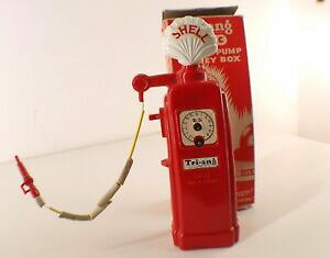 yz͌^ fJ[ gCA~jNK\X^h|vVF}l[{bNXtriang minic gas station pump shell money box rare 22 cm in box