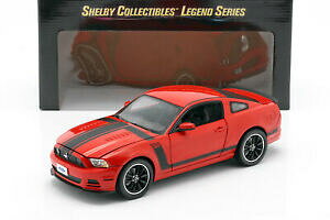 �y���������z�͌^�� ���f���J�[ �t�H�[�h�}�X�^���O�{�X���b�h�V�F���r�[�R���N�^�u���Yford mustang boss 302 year 2013 red 118 shelbycollectibles
