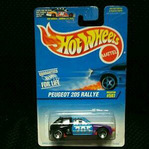 �y���������z�͌^�� ���f���J�[ �z�b�g�z�C�[���v�W���[�����[hot wheels peugeot 205 rally