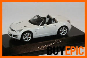 yz͌^ fJ[ V[RIy^[{[hX^[RZvgzCgfJ[{bNXAschuco 143 opel gt turbo roadster concept white, model car, without box, rare