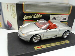 yz͌^ fJ[ }CXg|VF{NX^[Vo[maisto 118 porsche boxster 986 silver