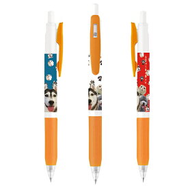 【予約販売】 犬と猫の親バカ日記 黒色 ボールペン 3本セット BA138NN