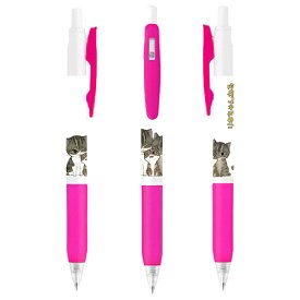 【予約販売】 猫のリキちゃんねる 黒色 ボールペン 3本セット BA226NN