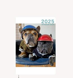 【予約販売】 フレンチブルドッグ犬のtorus トーラス 2025年 A5スケジュール帳 A525035
