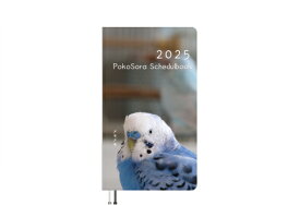 【予約販売】 鳥 インコのポコそら 2025年 ポケットスケジュール帳 PO25094