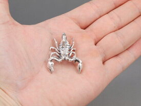 【送料無料】ジュエリー・アクセサリー サソリスターリングシルバー27g huge tribal floral scorpion authentic genuine 925 sterling silver ag pendant