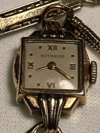 【送料無料】vintage wittnauer windup ladies 10kt gold filled wristwatch cal 6ff runs great