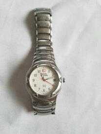 【送料無料】swiss military stainless steel 100m mens quartz watch b12