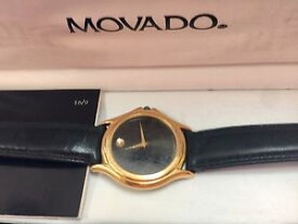 【送料無料】movado museum mens vintage watch 87d1863 comes with original box