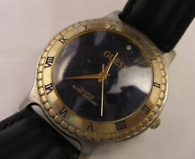 【送料無料】rare vintage guess mood watch quartz battery