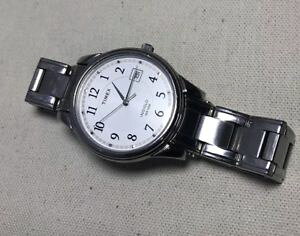 �y���������zmen�fs timex indiglo watch 50m water resist 36mm case date window