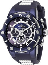 【送料無料】invicta men bolt quartz chrono 100m purple stainless steelsilicone watch 28036