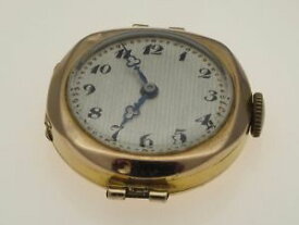 【送料無料】9 ct gold vintage sapho brand wrist watch swiss made working order hallmark 1947
