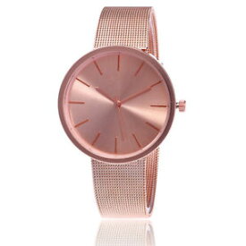 【送料無料】watch design marble rose gold metal bracelet minimalist pink not mvmt komono