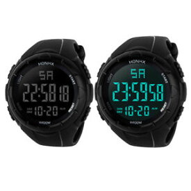 【送料無料】tasti sport nero orologio silicone acrilico honhx gonmma tasti impermeabile gq