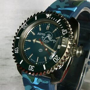 �y���������zvostok amphibian,amphibia scuba dude auto dive watch, , boxed, uk seller