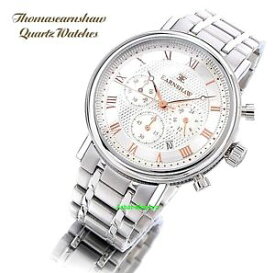 【送料無料】thomas earnshaw mens beaufort collection chronograph luxury watch