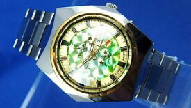 【送料無料】neues angebotvintage retro swiss tressa lux crystal automatic watch 1970s nos cal as 5206