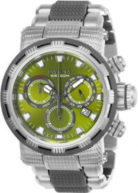 【送料無料】invicta mens specialty quartz chrono 100m two tone stainless steel watch 23989