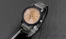 【送料無料】stainless steel watch for men or women