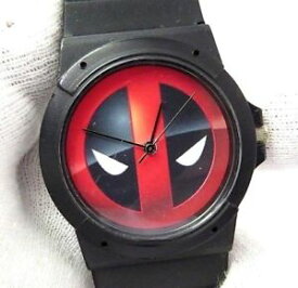 【送料無料】deadpool, logo, marvel comics, cool, menskids character watch, 1140 lk