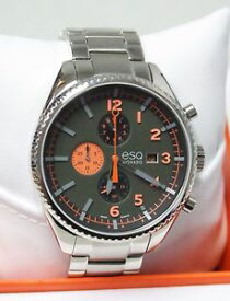 【送料無料】esq by movado swiss quartz watch catalyst chronograph green 07301447 30102