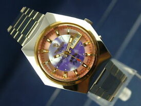 【送料無料】vintage retro swiss tressa lux crystal automatic watch 1970s nos cal as 5206