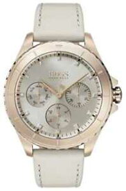 【送料無料】hugo boss womens premiere gold plated case beige 1502447 watch 19