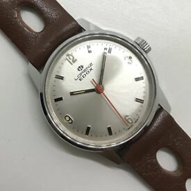 【送料無料】8727 vintage watch lorenz edox mai indossato nos carica manuale 31mm