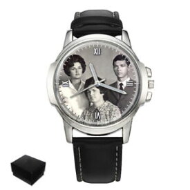 【送料無料】personalised gents mens wrist watch your family, friends photo gift engraving